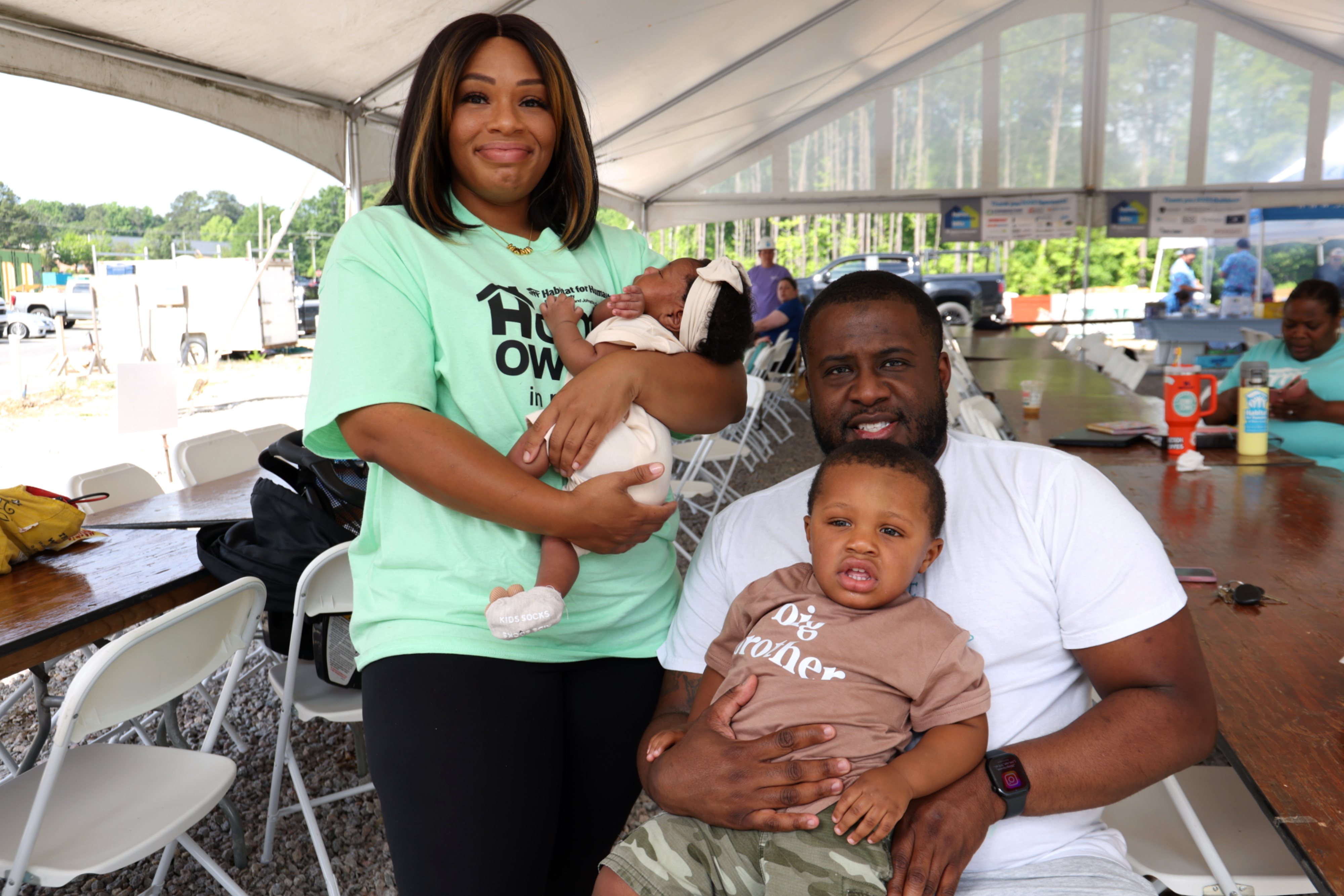 Michelle and her family