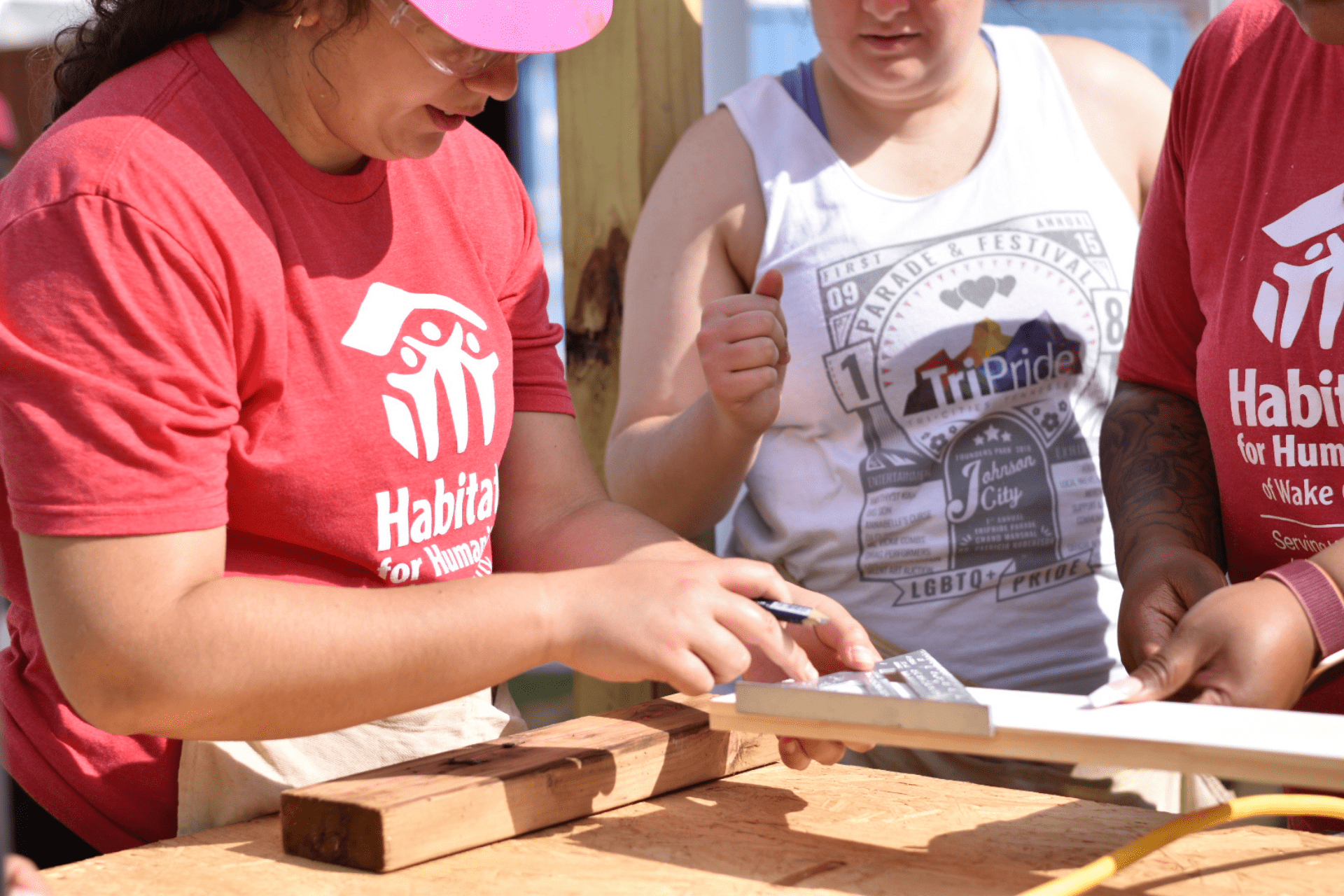 Pride Build Volunteers