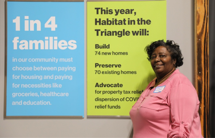 Habitat Homeowner Sharon