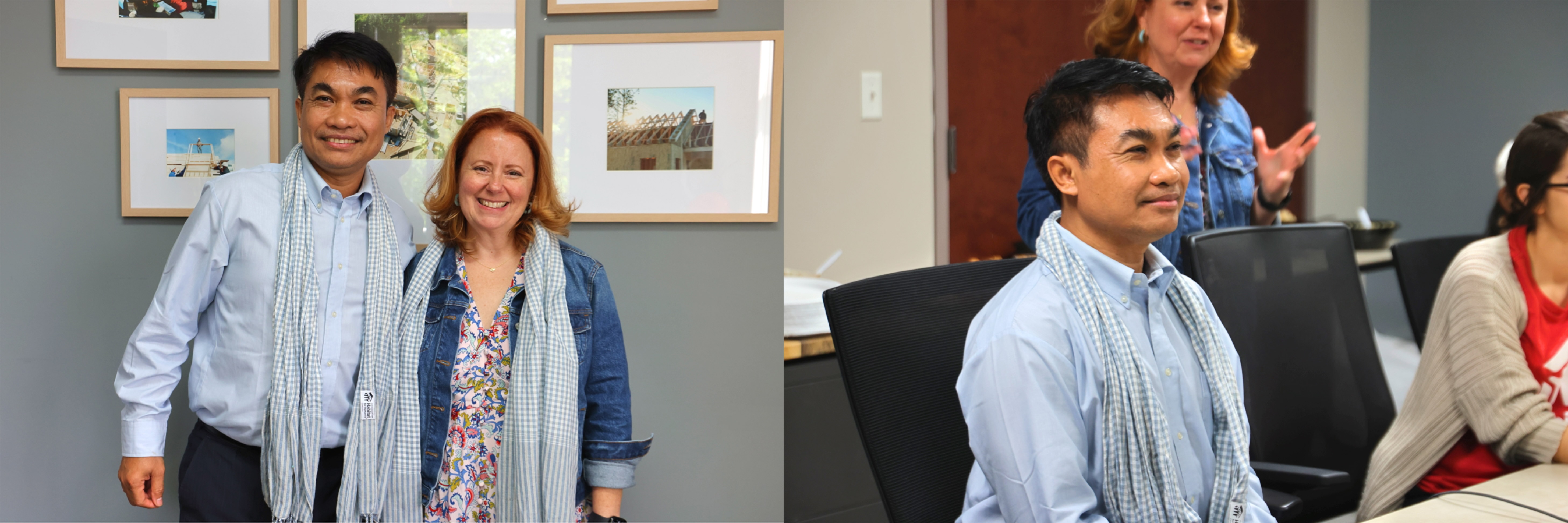 Photos from the Cambodia Director's visit