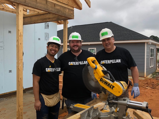 Caterpillar Team Build