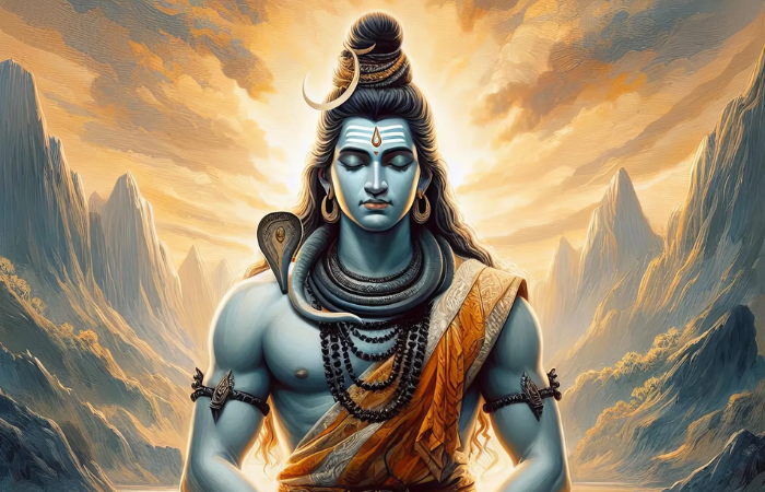Depiction of Shiva