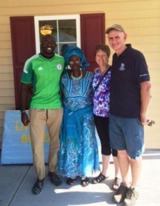 Kevin Campbell at Interfaith build dedication