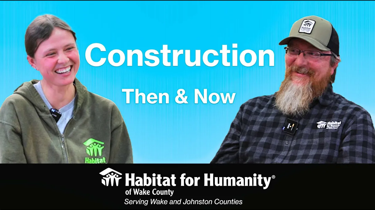 Then and Now: Construction