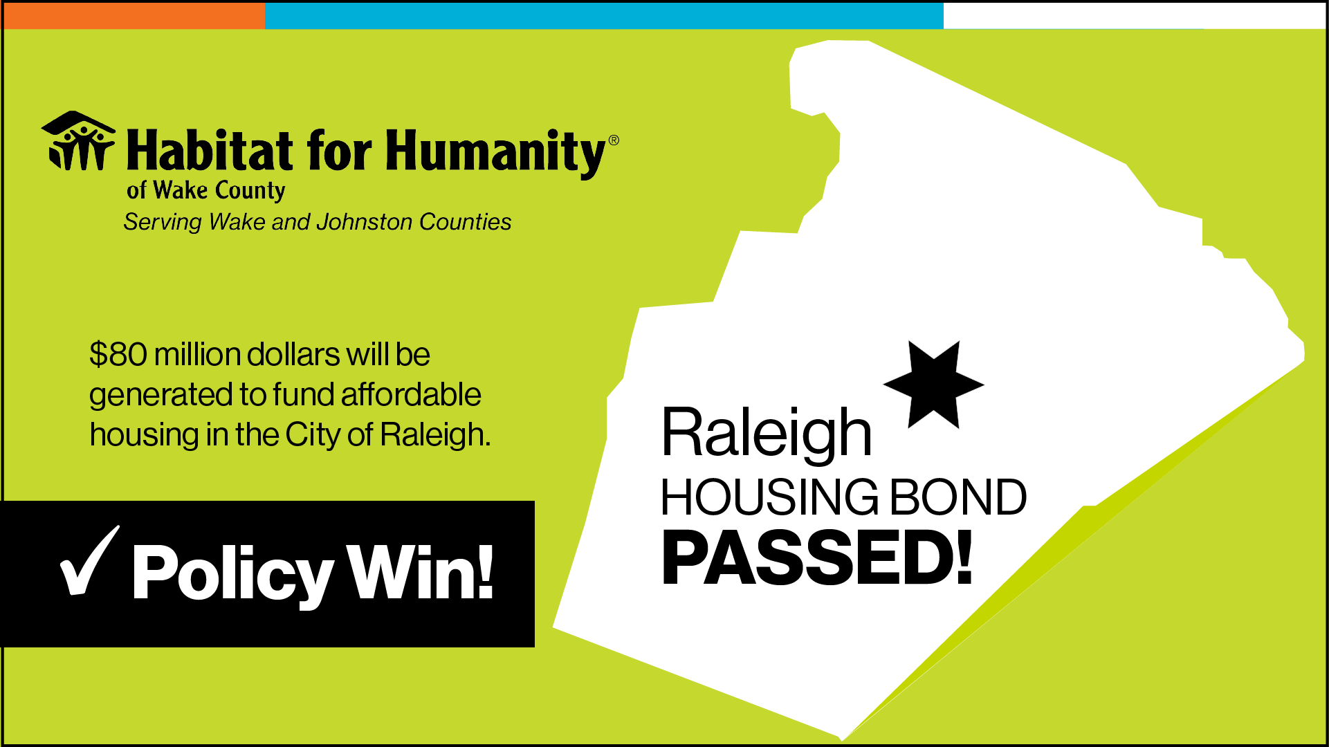 Policy Win! The Affordable Housing Bond passed!
