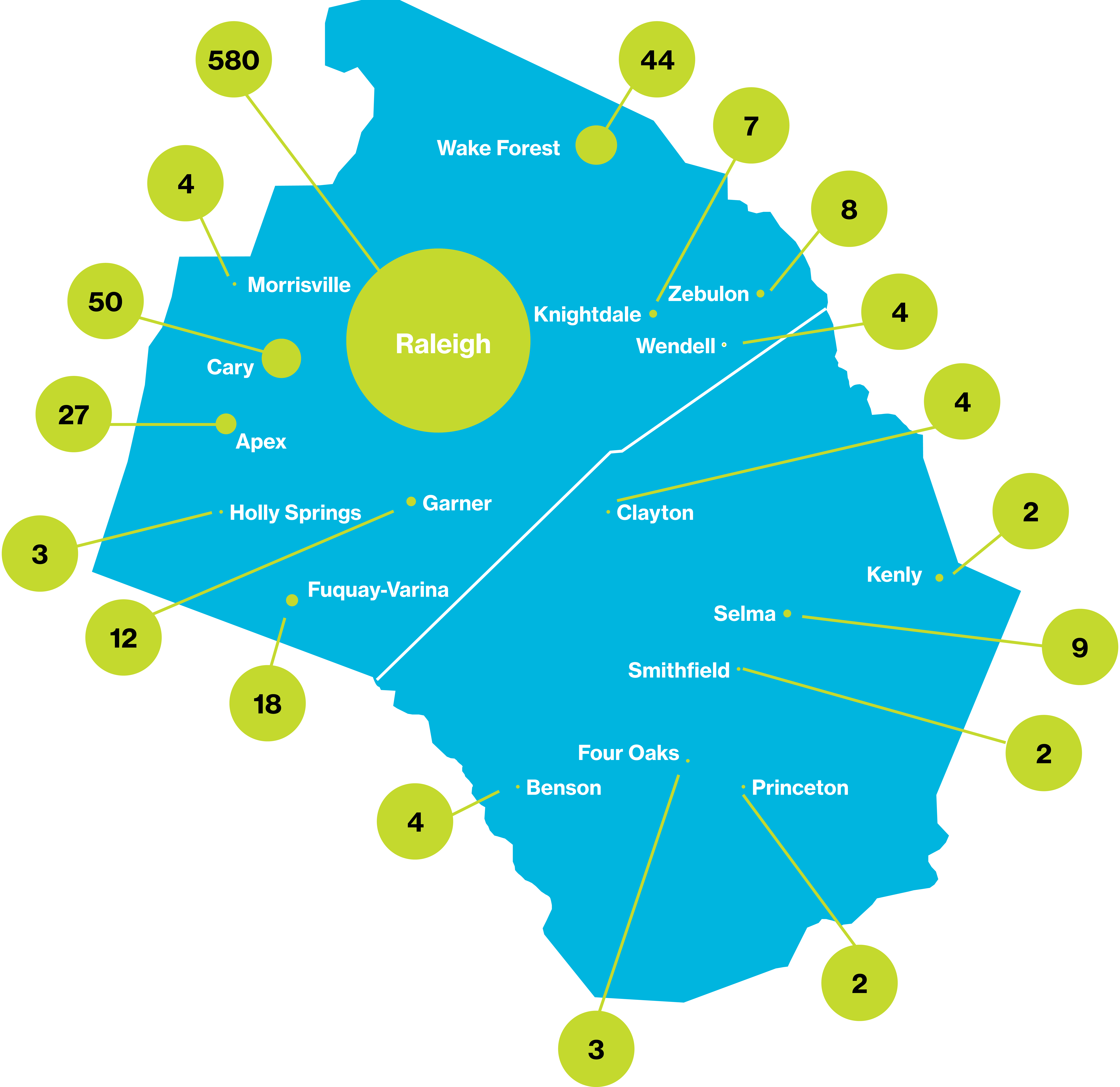 Raleigh Nc Neighborhoods Map Our Neighborhoods | Habitat For Humanity Wake County