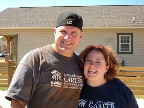 Garth Brooks with Patricia Burch