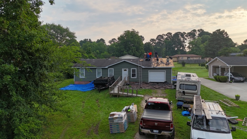 Home gets a new roof