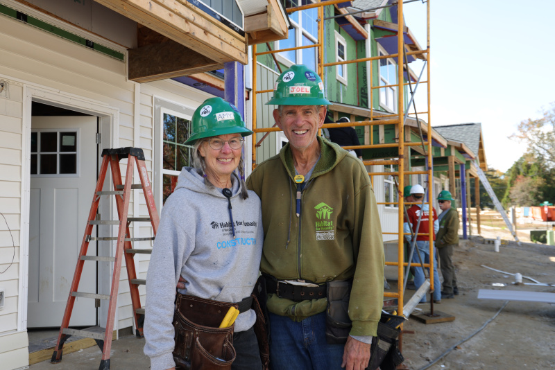Amy and Joel - Force of Habitat Volunteers