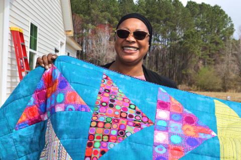 Habitat Dedication Quilt