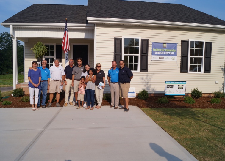 Newly Built Home Habitat for Humanity of Wake County
