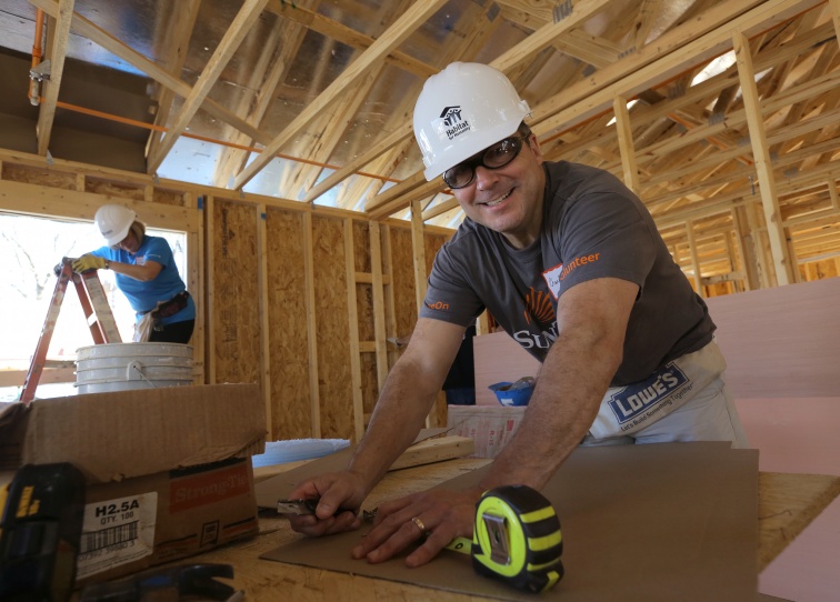 Construction Volunteering Habitat for Humanity of Wake County